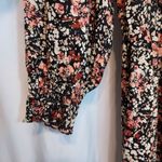 Fat Face Porth Blush Floral Dot Print Midi Long Sleeve Ruffle Lace V-Neck Dress Photo 5