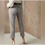 Banana Republic avery pant trousers gray mid rise straight leg ankle women’s 0 Photo 1