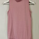 J.Crew Women’s Sleeveless Mockneck Tank Top Pink Size XS EUC Spring Girly Cute Photo 0