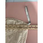 Bill Levkoff Bustier Lingerie Beige Womens Sz 10 Polyester Strapless Zip Corset Photo 1