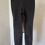 Athleta SIze 2 Tall Black Denim Skinny Jeans rocker concert emo street wear Photo 0