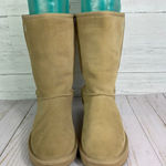 American Eagle  Outfitters AE Suede Faux Fur Lined Boots Tan Size 6 US / 36 EUR * Photo 1