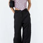 Princess Polly SOLD OUT Kaydence Cargo Pants Black Photo 1