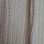 Ralph Lauren LAUREN  CREAM THICK CABLE KNIT V NECK 100% COTTON SWEATER SMALL Photo 9