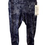 Lululemon Align High Rise Pant with Pockets 25" Diamond Dye Pitch Grey 14 NWT Photo 3