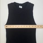 Wilfred Aritzia  Free  Black Sleeveless Ribbed Sweater Dress Small Photo 5