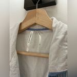 Anthropologie EUC  Cezzane Striped Eyelet Midi Dress Oversized Size Small Photo 4