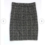 Alexander Wang  Black Printed Knee Length Pencil Skirt Size S/4 Photo 6