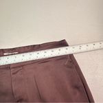 Nic+Zoe  Wide Leg Satin Pants in Rich Brown Photo 2