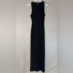 Naked Wardrobe  Black Body Con Sculpting Shaping Double Lined Maxi Dress Small Photo 4