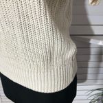 Vintage Y2K Chaus Chunky Knit Cream Blouse Short Sleeve Small Photo 8