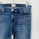 Hudson Jeans [Hudson] Nico Mid Rise Ankle Skinny Jeans Dark Wash Ripped Knee Distressed Sz 29 Photo 6