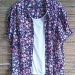 Rebecca Malone  3X Red White Blue Stars Top Plus Photo 0