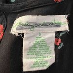 Urban Outfitters STARING AT STARS Black Floral Embroidered Yoke Dress EUC Small Photo 9