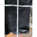 Bar III 1335  Front Row Black Moto‎ Jacket Size XS Photo 4