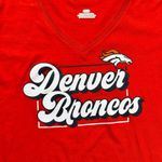 NFL Team Apparel NFL Denver Broncos Women’s V-neck Shirt  Photo 3