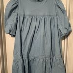 These Three Boutique Light Denim Dress Photo 0