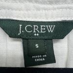 J. Crew 100% Linen Woven White Top Women's Size Small Coastal Grandma Lagenlook Photo 1