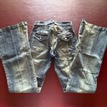 dalton company Y2K low rise flare bottom jeans Photo 3