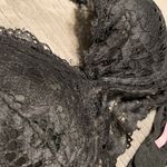 Black Lace Bralette Size L Photo 4