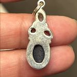 NWT Blue Kyanite + Labradorite + Amethyst + Blue Topaz Silver Pendant * Photo 4