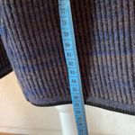 Athleta Ribbed Blue Space Dye Fit Flare Dress size S Photo 8