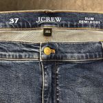J.Crew Slim Demi Boot Blue Denim Jeans - size 37 Photo 3