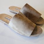 Charles David  Taupe Suede Flats Size 8.5 Photo 2