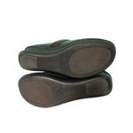 Elegant Embossed Leather Clogs Slip Photo 5