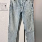 RE/DONE $265 NWT  90s HIGH RISE ANKLE CROP CALM WATERS JEANS SZ 26 Photo 0