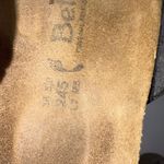 Birkenstock Betula Sydney Birko-Flor Double Buckle Black Leather Cork Sandals 38 Photo 8