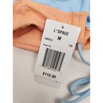 l*space L* Ringo Bikini Top in Tangy and Sky Blue Size Medium NWT Photo 3