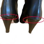 LAVORAZIONE ARTIGIANA HEELED BLACK LEATHER BOOTS WITH PATENT LEATHER BOW (7) Photo 8