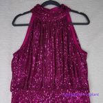 Eliza J New! ‎ Sequin Cocktail Dress pink, size 12 Photo 2