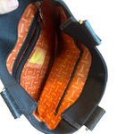 Michelle & Yvette MY Oilcloth Large Tote Bag Purse Damask Print Deep Carry All Blue Photo 9