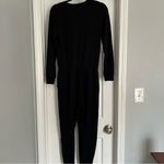Beyond Yoga  Cozy Fleece Jogger Black Jumpsuit with Criss Cross Opening L… Photo 7