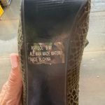 Shoedazzle Green Marisol Snakeskin Heels Sz 9 Photo 9