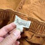 Madewell  Women’s Camp Shorts 2.5” Cotton High Rise in Burnt Sienna Size M Photo 9