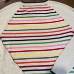Talbots  Striped Sweater Women's Size Medium Multicolored Nylon, Lambswool Photo 10