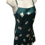 Princess Polly Ultra Mini Dress Floral Print Size 2 Green White Fall Collars Photo 3