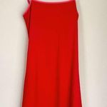 Isaac Mizrahi  Red and Pink Midi Sleeveless Dress Size Small Photo 0