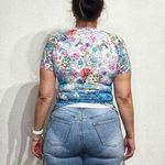 Johnny Was  Sun Rays Surf Shirt Sz L NWT Photo 9