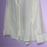 Everlane Silk Button Up Blouse Off White Women Size S Minimalist Capsule Office Photo 3
