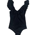 Wilfred Black Ruffled V Photo 0