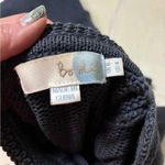 Boden St Malo Blue Knit Cardigan Tunic Sweater 100% Cotton Women’s Size 4 Boho Photo 4