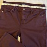 Buffalo David Bitton VALE Women's Size 6 Dark Burgundy Oxblood Skinny Jeans Photo 14