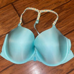 Victoria's Secret Victoria’s Secret 36DD Turquoise Blue Bra Front Closure Lightly Lined Cups Photo 0