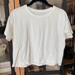 Lululemon  Cates Crop Tee tshirt cropped top crewneck pima cotton short sleeve Photo 5