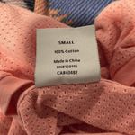 Varley Cropped T-Shirt Cotton M Pink Coral Cloud Short Sleeve Fitness Workout Photo 5