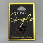 Icing  Single 18kt Gold Plated Earring Photo 0